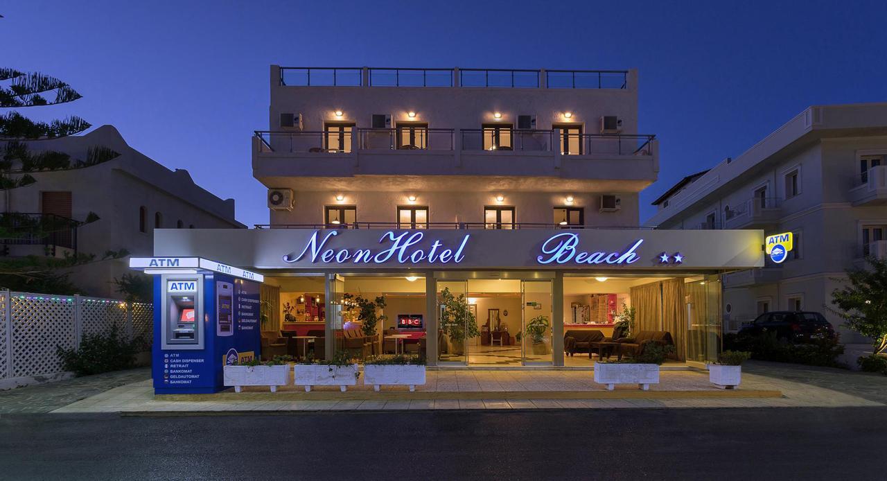 Neon Hotel Stalida Exterior foto